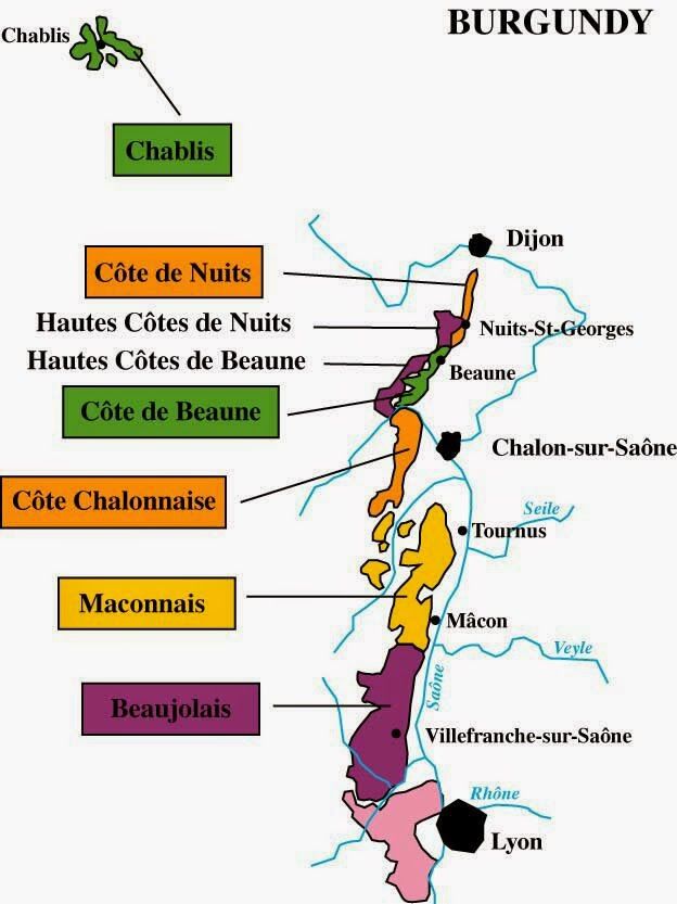 Burgundy Five Wine Producing Regions Tourism Map.jpg