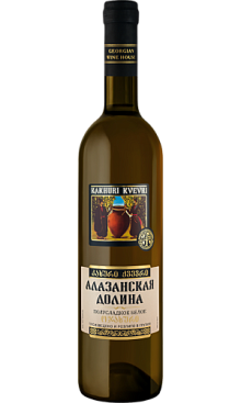 Кахури Квеври Алазанская Долина белое полусладкое