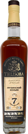Тбилисоба Грузинский коньяк семилетний КВ